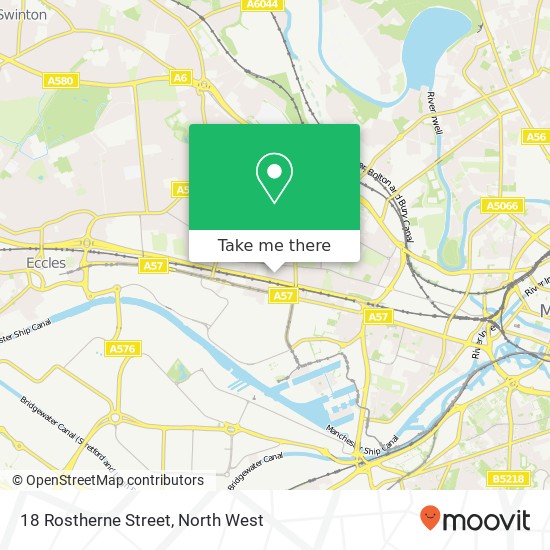 18 Rostherne Street, Salford Salford map