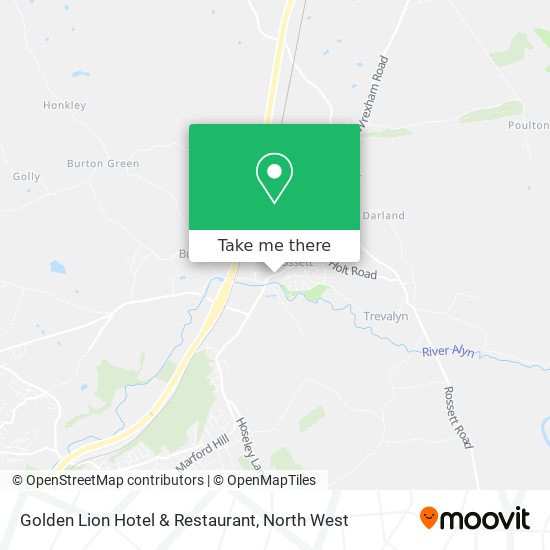Golden Lion Hotel & Restaurant map