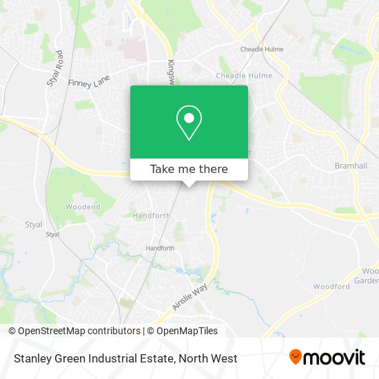 Stanley Green Industrial Estate map