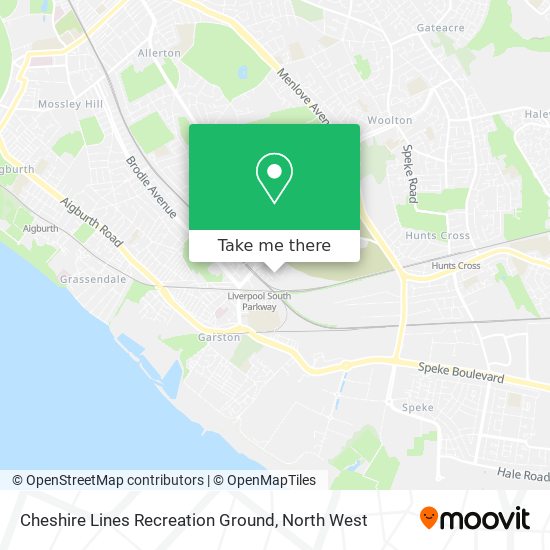 Cheshire Lines Recreation Ground map