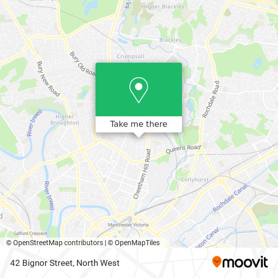 42 Bignor Street map