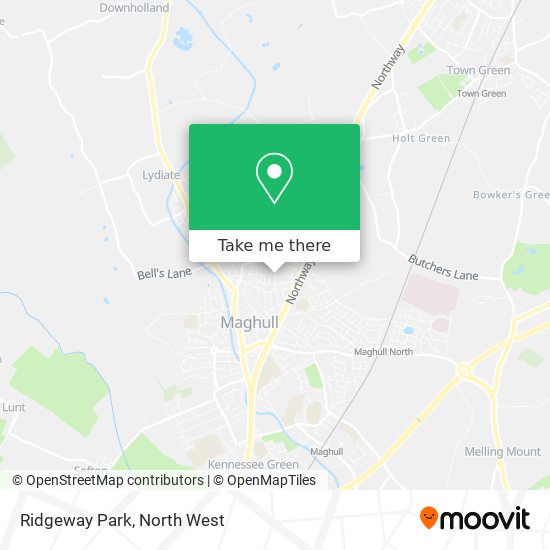 Ridgeway Park map