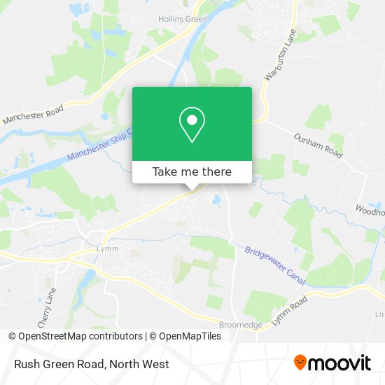 Rush Green Road map