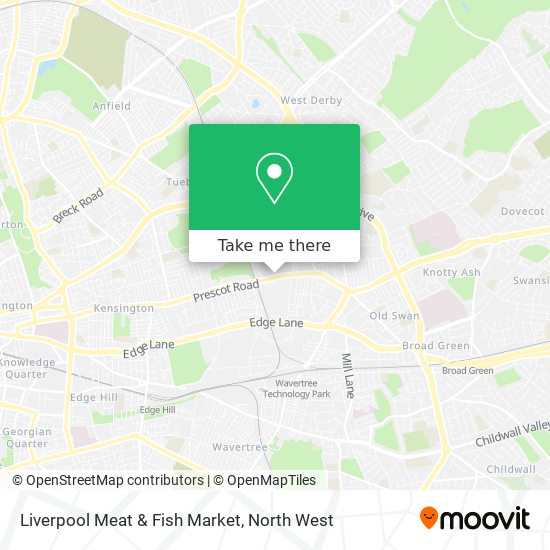 Liverpool Meat & Fish Market map