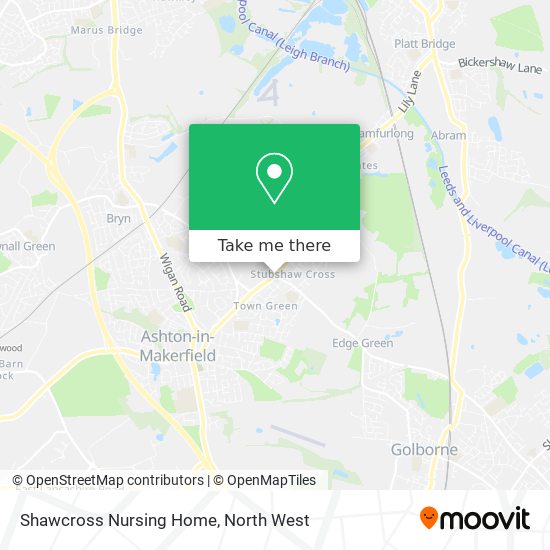 Shawcross Nursing Home map