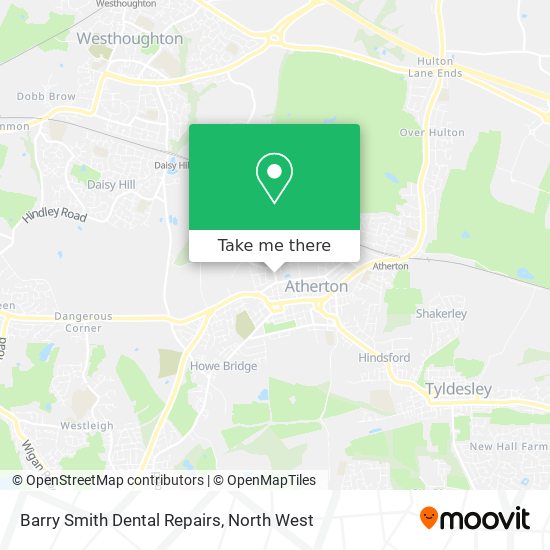 Barry Smith Dental Repairs map