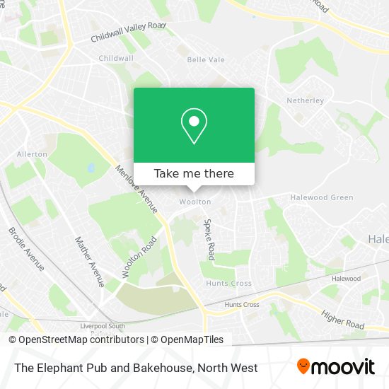 The Elephant Pub and Bakehouse map