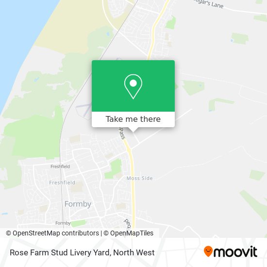 Rose Farm Stud Livery Yard map