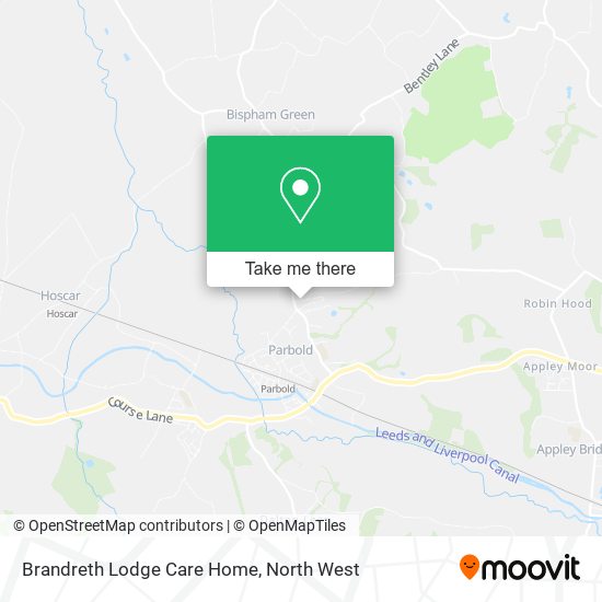 Brandreth Lodge Care Home map