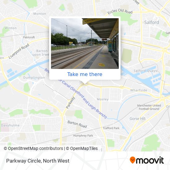 Parkway Circle map