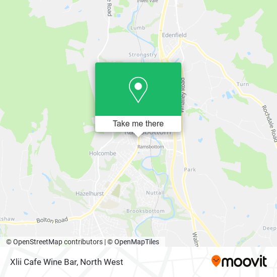 Xlii Cafe Wine Bar map