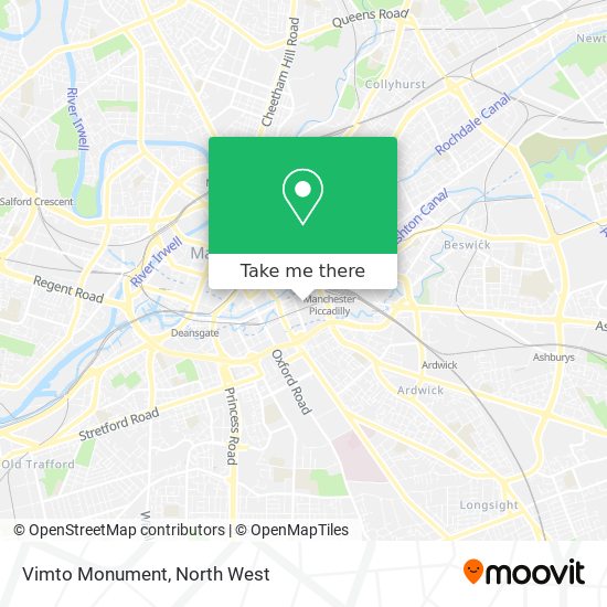 Vimto Monument map