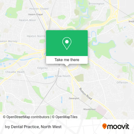 Ivy Dental Practice map