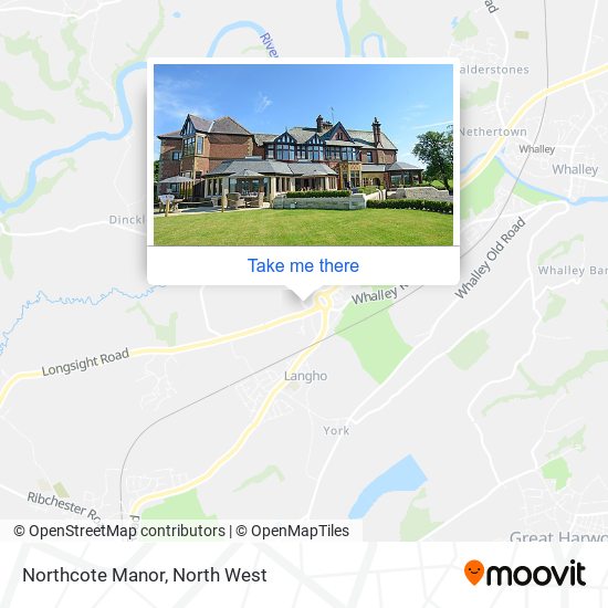 Northcote Manor map