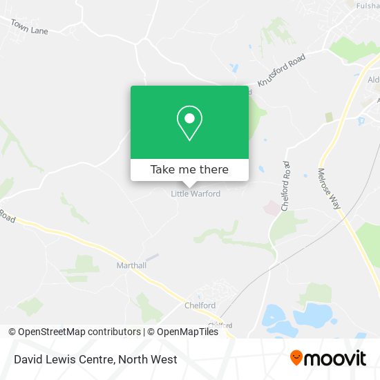 David Lewis Centre map