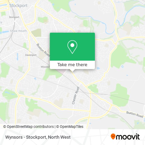 Wynsors - Stockport map