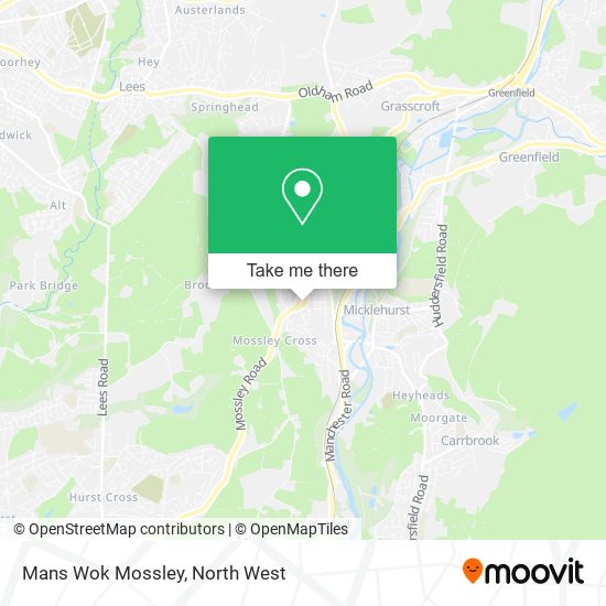 Mans Wok Mossley map