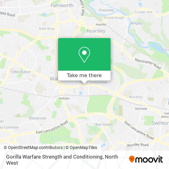 Gorilla Warfare Strength and Conditioning map