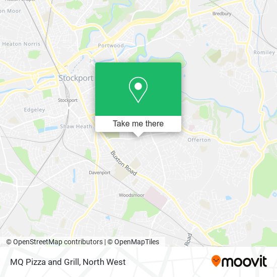 MQ Pizza and Grill map