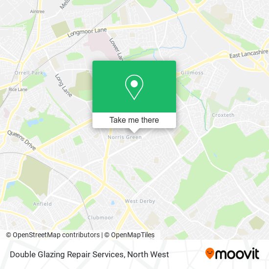 Double Glazing Repair Services map