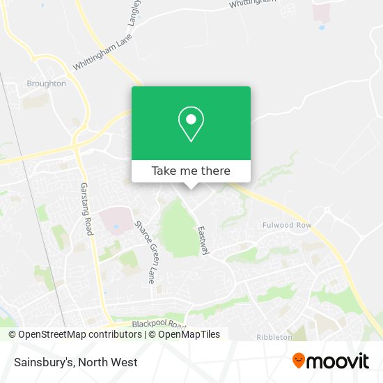 Sainsbury's map