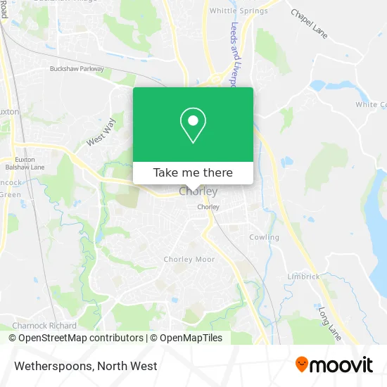 Wetherspoons map