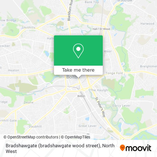 Bradshawgate (bradshawgate wood street) map
