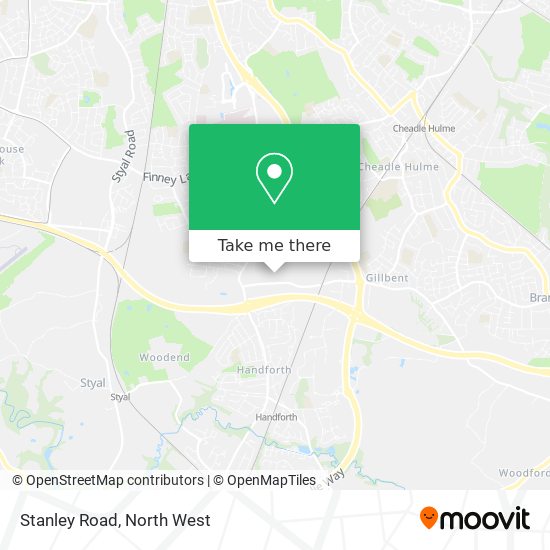 Stanley Road map
