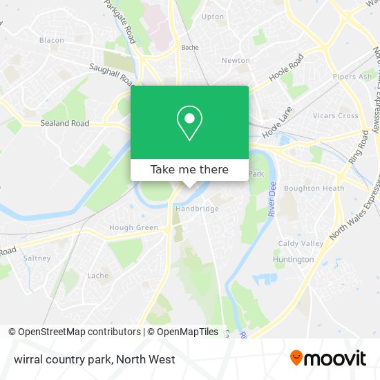 wirral country park map