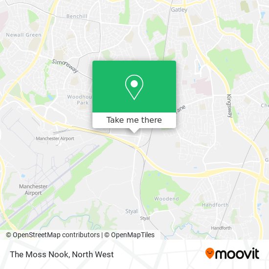 The Moss Nook map