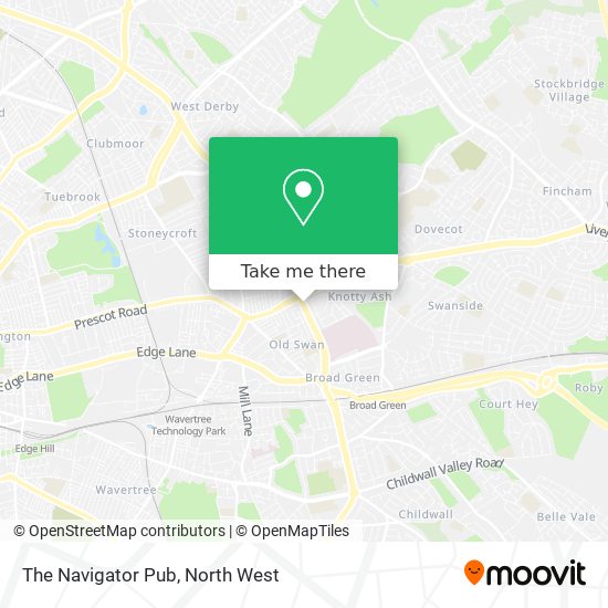 The Navigator Pub map
