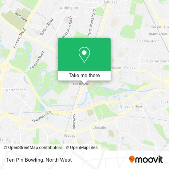 Ten Pin Bowling map