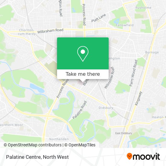 Palatine Centre map