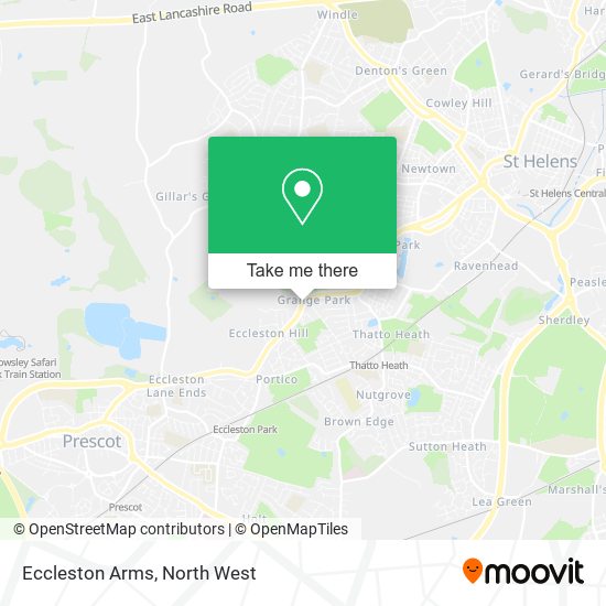 Eccleston Arms map