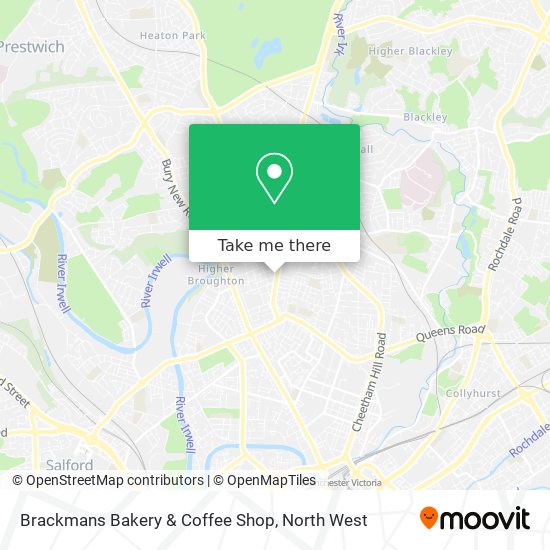 Brackmans Bakery & Coffee Shop map
