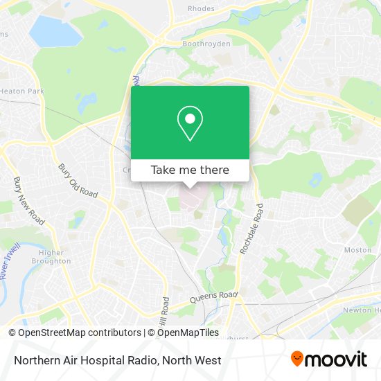 Northern Air Hospital Radio map