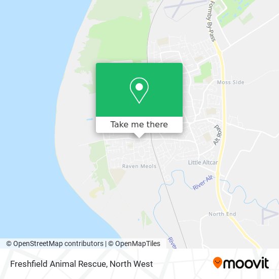Freshfield Animal Rescue map