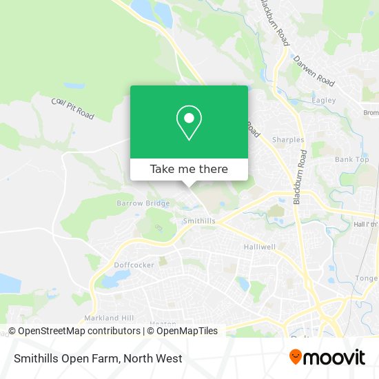 Smithills Open Farm map