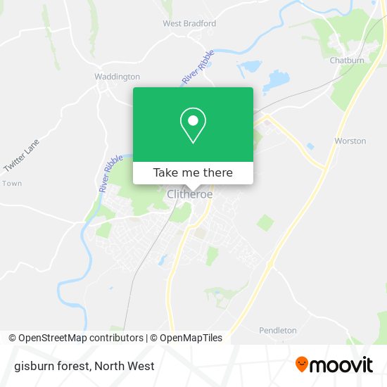 gisburn forest map