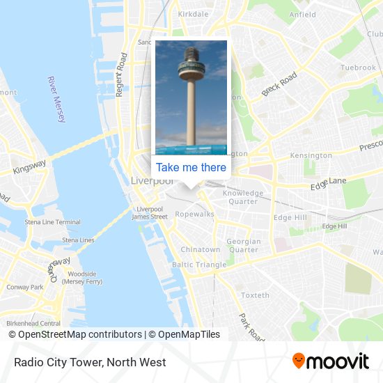Radio City Tower map