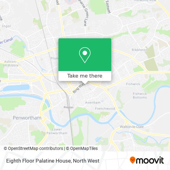Eighth Floor Palatine House map