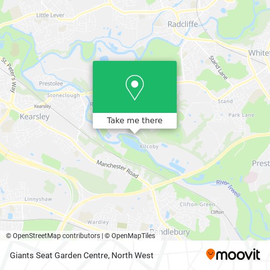 Giants Seat Garden Centre map