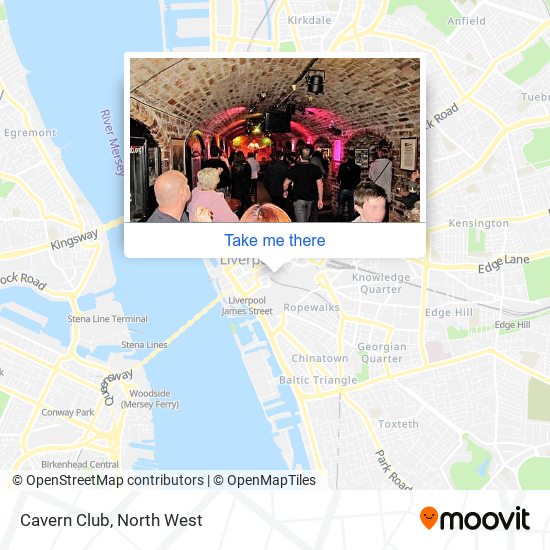 Cavern Club map