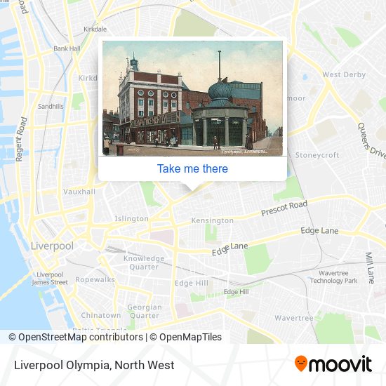 Liverpool Olympia map