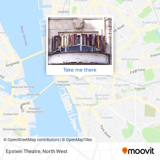 Epstein Theatre map