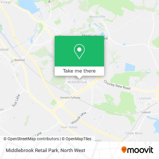 Middlebrook Retail Park map