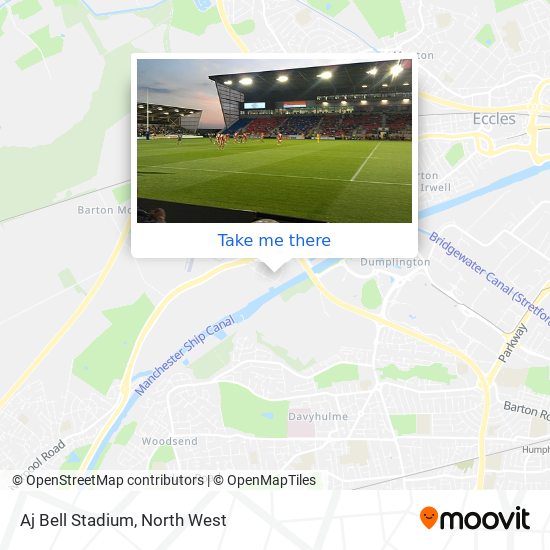 Aj Bell Stadium map