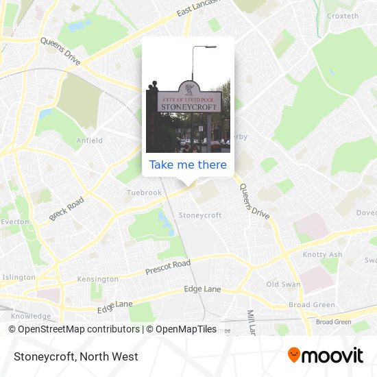 Stoneycroft map