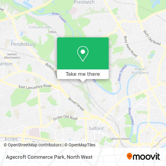 Agecroft Commerce Park map
