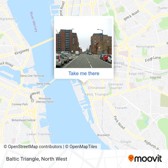 Baltic Triangle map
